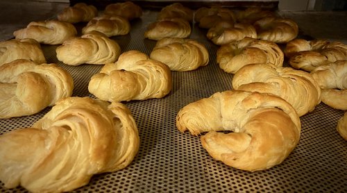 Croissants à l'épeautre et au beurre